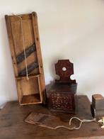 Brocante oude houten keukenspullen, Antiek en Kunst, Antiek | Keukenbenodigdheden, Ophalen of Verzenden