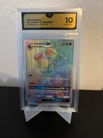 2018 Lucario gx rainbow #135 Pokémon, Ophalen of Verzenden, Losse kaart, Zo goed als nieuw