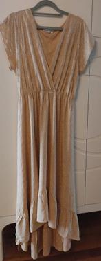 Ibiza Boho jurk one size, Beige, Maat 42/44 (L), Onder de knie, Zo goed als nieuw
