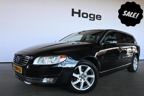 Volvo V70 1.6 T4 Kinetic Automaat Clima Navigatie Leder Goed, Auto's, Volvo, Bedrijf, Te koop, V70, ABS, Airbags, Airconditioning