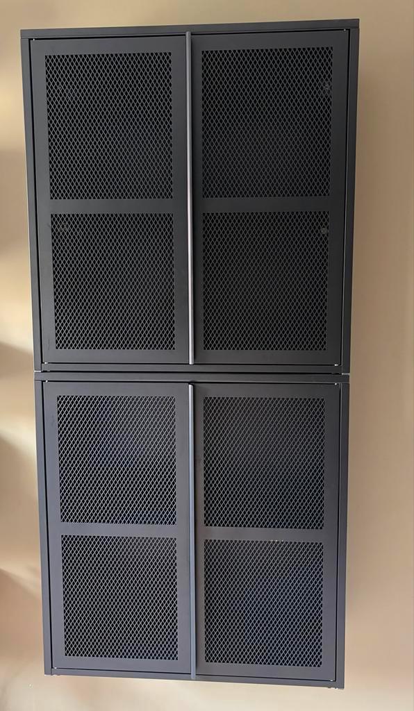 IKEA Ivar kast metaal 2 stuks, Huis en Inrichting, Kasten | Overige, Zo goed als nieuw, Ophalen