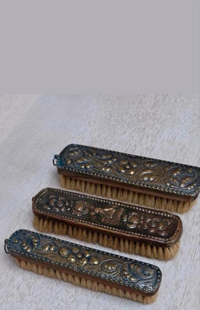 Vintage kledingborstels/borstels, Antiek en Kunst, Curiosa en Brocante, Ophalen of Verzenden