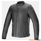 Alpinestars Blacktrack Leren Motorjas, Zwart, Motoren, Kleding | Motorkleding, Ophalen of Verzenden, Nieuw met kaartje