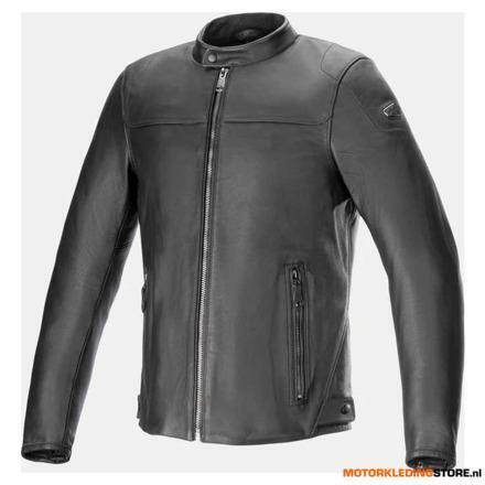 Alpinestars Blacktrack Leren Motorjas, Zwart, Motoren, Kleding | Motorkleding, Nieuw met kaartje, Ophalen of Verzenden