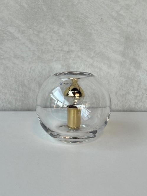 Nachtmann Leuchten tafellamp vintage jaren 80 kristal glas, Huis en Inrichting, Lampen | Tafellampen, Gebruikt, Minder dan 50 cm