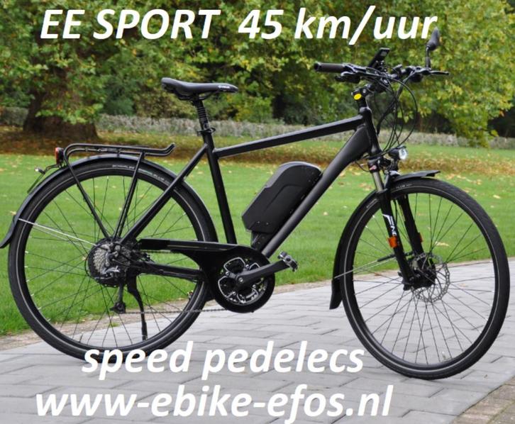 EE SPORT speed pedelec - speed bike - 49km/uur, Fietsen en Brommers, Elektrische fietsen, Nieuw, Overige merken, 55 tot 59 cm