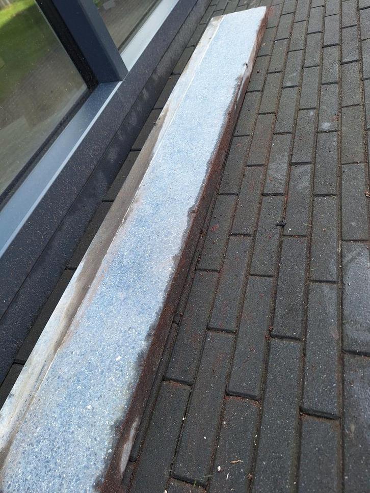 Hardsteen dorpel, Doe-het-zelf en Verbouw, Kozijnen en Schuifpuien, Overige typen, Overige materialen, Minder dan 75 cm, 75 tot 150 cm