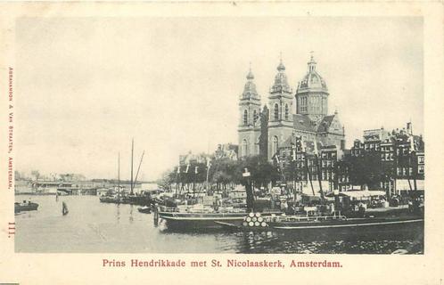 (388-150-013) Amsterdam Prins Hendrikkade, Verzamelen, Ansichtkaarten | Nederland, Noord-Holland, Verzenden