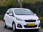Peugeot 108 12mnd GARANTIE Automaat NL NAP Flippers Bluetoot, Auto's, Stof, Gebruikt, 4 stoelen, Wit