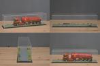 Diorama vitrine, Trekker + trailer (Grijze steen), Hobby en Vrije tijd, Modelauto's | 1:50, Ophalen of Verzenden, Nieuw, Bus of Vrachtwagen
