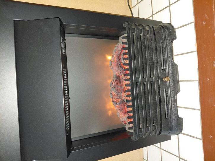 Electrische sfeerhaard met verwarming., Huis en Inrichting, Haarden, Zo goed als nieuw, Elektrische haard, Ophalen