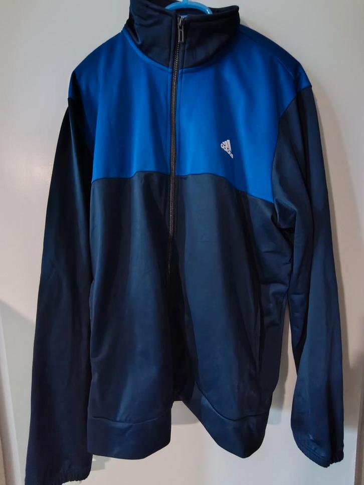 Adidas trainingspak. Lange broek. Maat xl, Kleding | Heren, Sportkleding, Zo goed als nieuw, Algemeen, Maat 56/58 (XL), Blauw