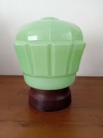 vintage plafondlamp, Ophalen, Zo goed als nieuw, Glas