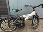 Kinder fiets, Ophalen, Alpina, 16 inch, Handrem