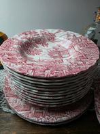 Engelse borden diep diner ontbijt The Hunter los te koop, Antiek en Kunst, Antiek | Servies compleet, Ophalen of Verzenden