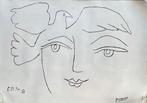 Picasso, gesigneerd , le Visage de la Paix, Antiek en Kunst, Kunst | Litho's en Zeefdrukken, Ophalen of Verzenden