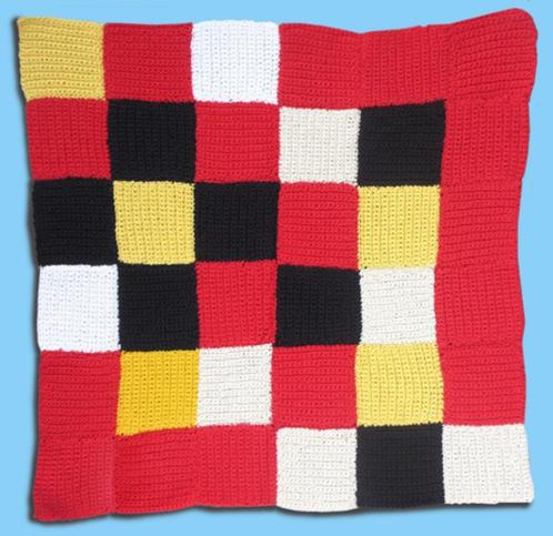 Babydekentje Plaid NIEUW Gehaakt Breikatoen Koel in de zomer, Kinderen en Baby's, Dekens, Slaapzakjes en Inbakerproducten, Nieuw