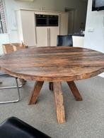 Mooie eiken tafel “deze week nog ophalen”, Huis en Inrichting, Tafels | Eettafels, Ophalen, 100 tot 150 cm, Zo goed als nieuw