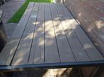 Tuin tafel, Tuin en Terras, Tuintafels, Ophalen, Gebruikt, Rechthoekig, Aluminium