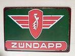 Zundapp  Bord 30 bij 20 metaal, Fietsen en Brommers, Ophalen of Verzenden, Gebruikt, Overige typen