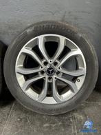 7mm! Originele Mercedes C klasse W205 17 inch breedset antra, Auto-onderdelen, Banden en Velgen, Gebruikt, -, -, Banden en Velgen