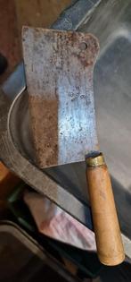 Oude Slagersbijl / Vleesbijl - Lachman Arastadt, Antiek en Kunst, Ophalen of Verzenden