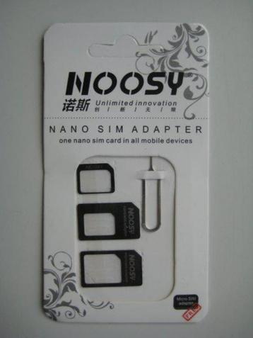 Nano Sim-kaart Adapter 4 in 1 micro sim adapter met Eject Pi beschikbaar voor biedingen