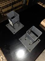 Metalen paalvoeten voor veranda of carport, Tuin en Terras, Overkappingen, Ophalen of Verzenden, Gebruikt, Veranda