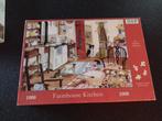 Puzzel the house of - hop - 1000 stukjes - Farmhouse Kitchen, Hobby en Vrije tijd, Ophalen of Verzenden, 500 t/m 1500 stukjes