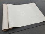 Vintage floral behangpapier 2 onvolledige rollen structuur, Ophalen of Verzenden, Minder dan 10 m², Bruin
