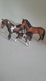 Schleigh paarden familie, Ophalen of Verzenden, Zo goed als nieuw, Paard, Beeldje of Figuurtje
