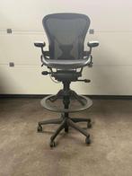 2x Herman Miller Aeron Baliestoel Loketstoel, Niet ingevuld, Gebruikt, Twee, Zwart