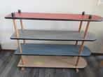 VINTAGE HOUTEN WANDREK JAREN 60, Ophalen, Gebruikt