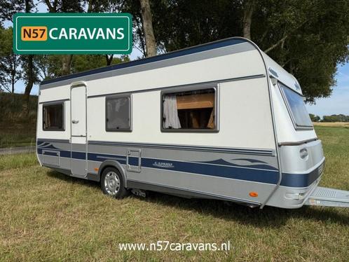 Fendt Saphir 540 TK / voortent, Caravans en Kamperen, Caravans, Bedrijf, tot en met 5, 1250 - 1500 kg, Rondzit, Fendt, Dwarsbed
