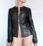 ULTSCH Leren Jasje , Maat 36 - 38, Kleding | Dames, Verzenden, Zo goed als nieuw, Maat 36 (S), Zwart
