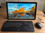 AIO draagbare pc met accu 23 inch w11 pro ideaal voor camper, Ophalen, 256 GB, 8 GB, Zo goed als nieuw
