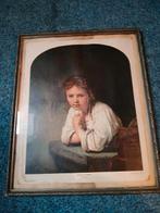 Prent meisje in het venster Rembrandt, Ophalen