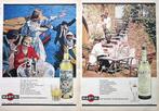 15 vintage advertenties reclames Martini drank 1964-66, Verzamelen, Merken en Reclamevoorwerpen, Ophalen