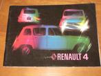 Instructieboek Renault 4, R 4 Safari, R 4 bestel, station 77, Ophalen of Verzenden