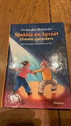Vivian den Hollander - Spekkie en Sproet, slimme speurders, Ophalen of Verzenden, Zo goed als nieuw, Vivian den Hollander
