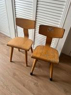 Vintage kleuterstoelen per stuk, Ophalen of Verzenden