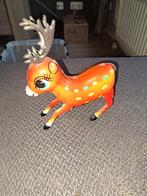 Vintage opwindbaar speelgoed hert kp553, Antiek en Kunst, Ophalen of Verzenden