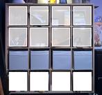 IKEA Kallax 4x4 vakken met wieltjes Grenen, Ophalen, Ikea, Gebruikt, Ikea