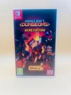 Minecraft Dungeons Nintendo Switch, 3 spelers of meer, Ophalen of Verzenden, Zo goed als nieuw, Vanaf 7 jaar