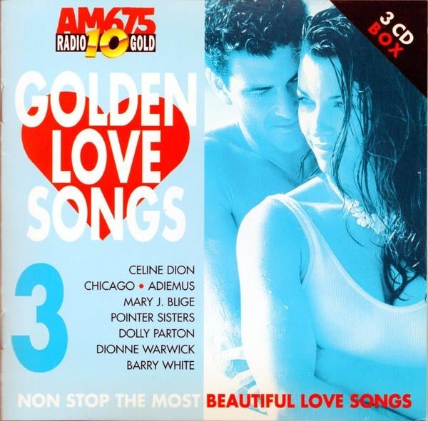 3CD Golden Love Songs 3, Ophalen of Verzenden, Gebruikt, Pop, Boxset