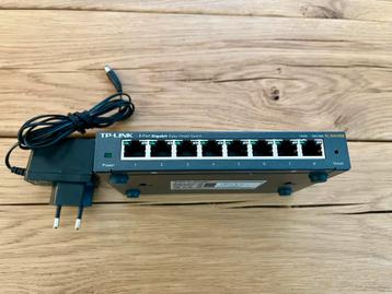 TP-Link TL-SG108E Gigabit Switch - 8 Poorten beschikbaar voor biedingen