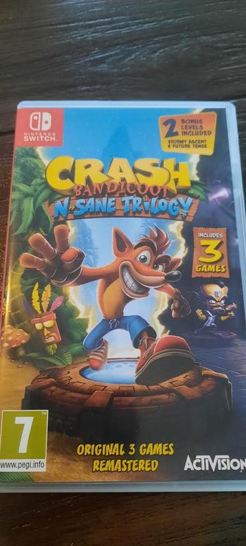 Crash Bandicoot N. Sane Trilogy - Nintendo Switch beschikbaar voor biedingen