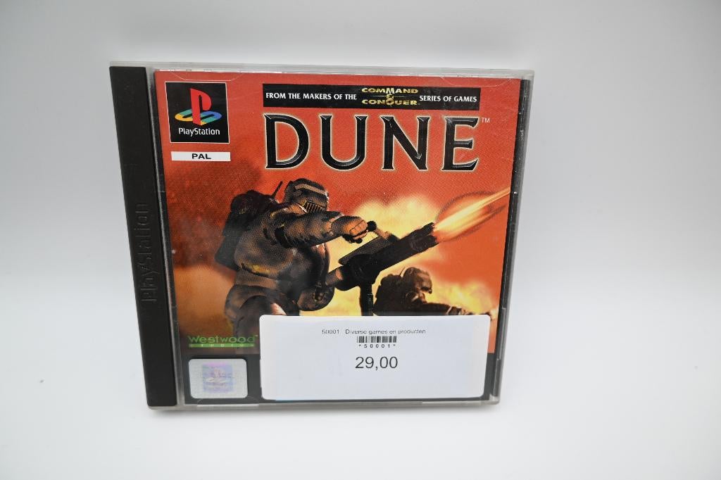 DUNE PLAYSTATION 1, Spelcomputers en Games, 1 speler, Ophalen of Verzenden, Zo goed als nieuw, Vanaf 3 jaar