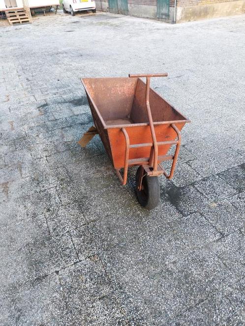transportkar voerwagen kar kruiwagen handige wagen, Doe-het-zelf en Verbouw, Transportwagens, Gebruikt, Transportkar, 100 liter of meer