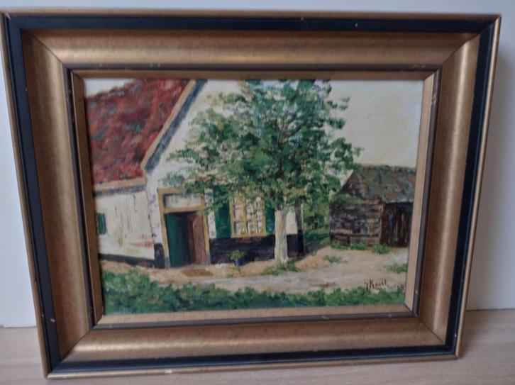 Schilderij, Antiek en Kunst, Kunst | Schilderijen | Klassiek, Verzenden